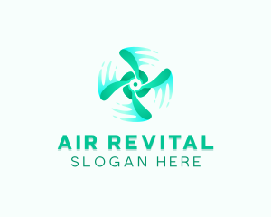 Air Conditioning Ventilation logo design