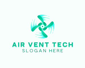 Air Conditioning Ventilation logo design