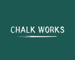 School Chalk Kindergarten logo design