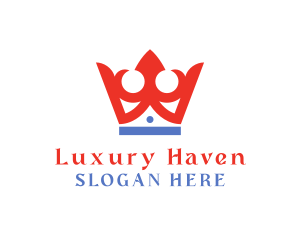 Luxury Ornament Crown logo design