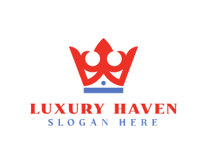 Luxury Ornament Crown logo design