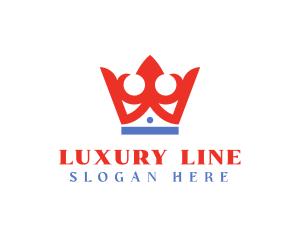 Luxury Ornament Crown logo design