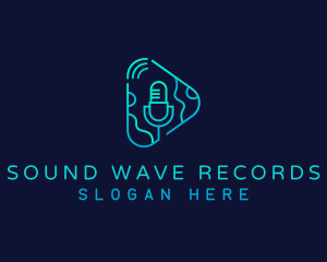 Microphone Record DJ logo
