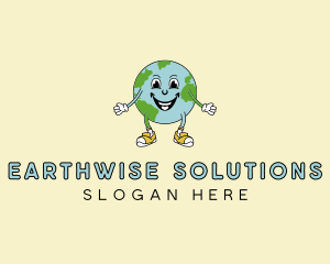 Earth Environmental Globe logo