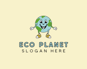 Earth Environmental Globe logo