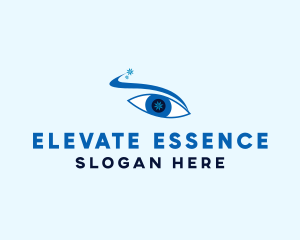 Snowflake Optic Eye  Logo