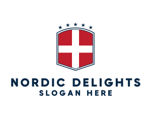 Danish National Shield logo