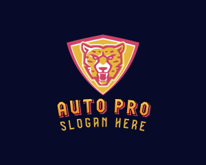 Jaguar Animal Shield logo