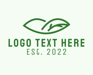 Organic Leaf Lips  logo