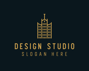 Golden Buildings Architecture logo