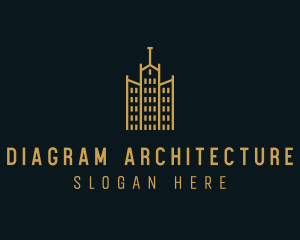 Golden Buildings Architecture logo