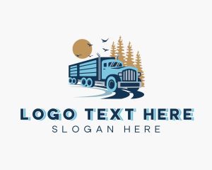 Truck Transportation Logistics logo