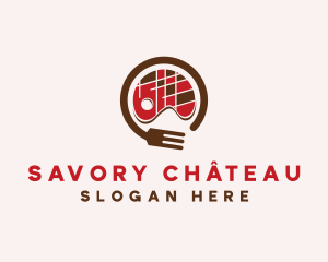 Steak Fork Restaurant logo design