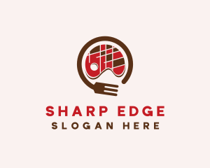 Steak Fork Restaurant logo design