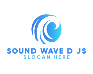 Splash Water Wave logo design