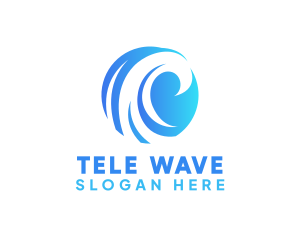 Splash Water Wave logo design