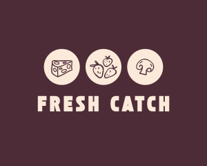 Fresh Food Market logo design