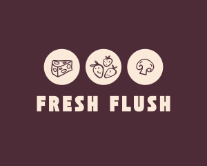 Fresh Food Market logo design