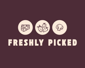 Fresh Food Market logo design