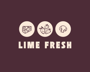 Fresh Food Market logo design