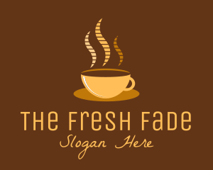 Hot Coffee Cafe logo design