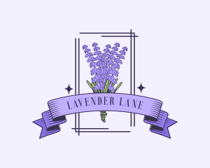 Aromatherapy Lavender Flower logo