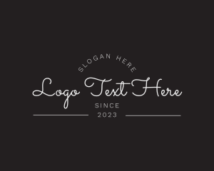 Elegant Cursive Business logo