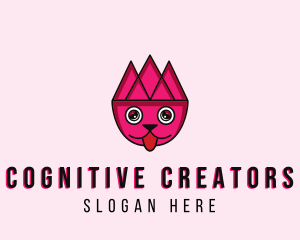 Spiky Pet Head logo design