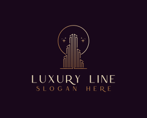 Luxury Tower Building logo design