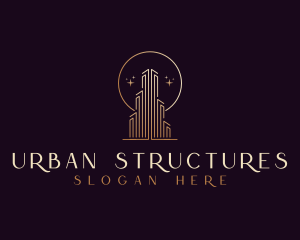 Luxury Tower Building logo design