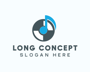 Retro Vinyl Record logo