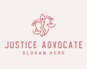 Divorce Lawyer Justice logo