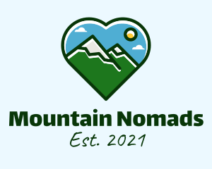 Mountain Hike Lover  logo design