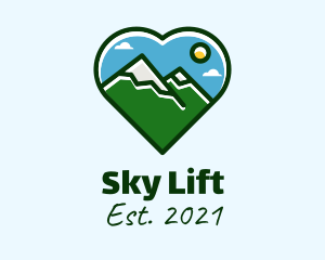 Mountain Hike Lover  logo design