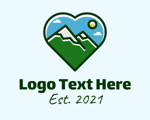 Affection - Mountain Hike Lover logo design