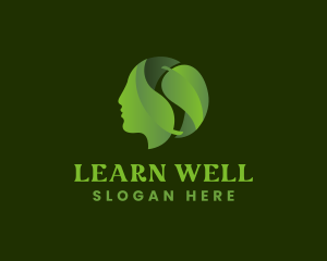 Leaf Human Wellness logo design