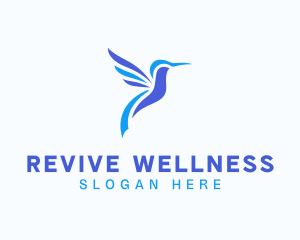 Holistic Healing Hummingbird logo