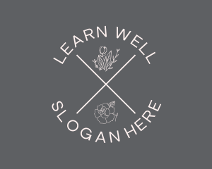  Floral Wellness Business logo design