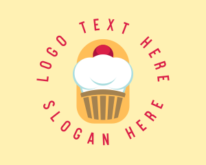 Cupcake Baker Toque logo