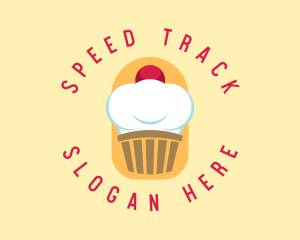 Cupcake Baker Toque logo