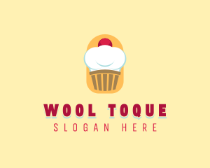 Cupcake Baker Toque logo