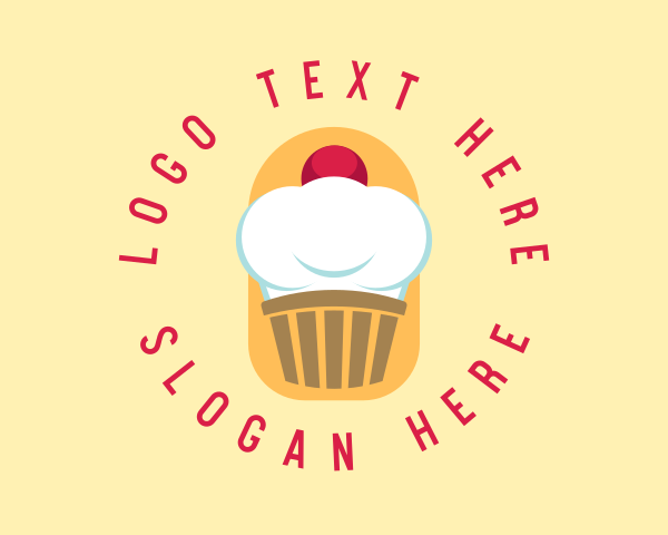 Cupcake Shop logo example 1