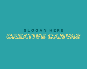 Creative Outlined Business logo design