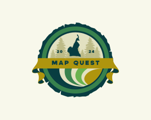 Cameroon Map Agriculture logo design