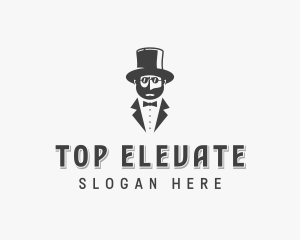 Tuxedo Gentleman Tailoring logo design