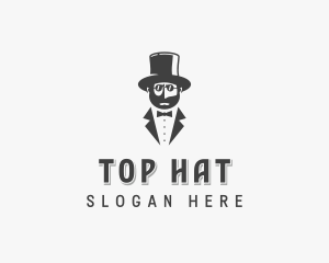 Tuxedo Gentleman Tailoring logo design