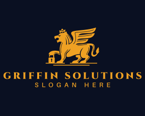 Griffin Padlock Company logo design