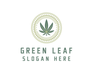 Cannabis Weed Plantation logo