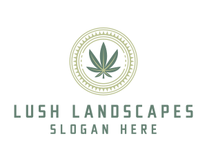 Cannabis Weed Plantation logo