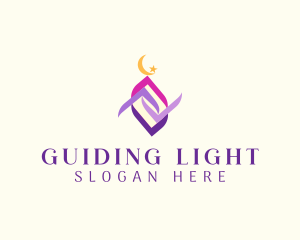 Muslim Temple Dome logo design